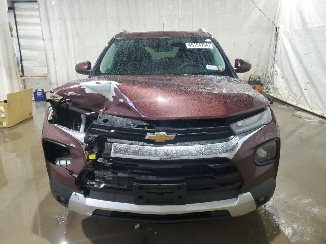 KL79MRSL7NB006488 - 2022 CHEVROLET TRAILBLAZE LT BURGUNDY photo 5