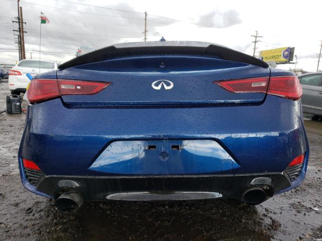 JN1EV7EK4JM340694 - 2018 INFINITI Q60 LUXE 300 BLUE photo 6