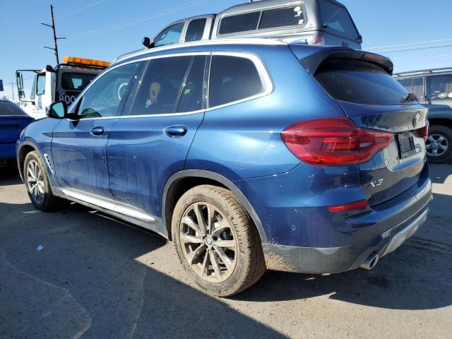 5UXTR9C58JLD71858 - 2018 BMW X3 XDRIVE30I BLUE photo 2