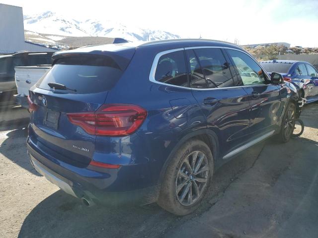 5UXTR9C58JLD71858 - 2018 BMW X3 XDRIVE30I BLUE photo 3