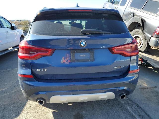 5UXTR9C58JLD71858 - 2018 BMW X3 XDRIVE30I BLUE photo 6