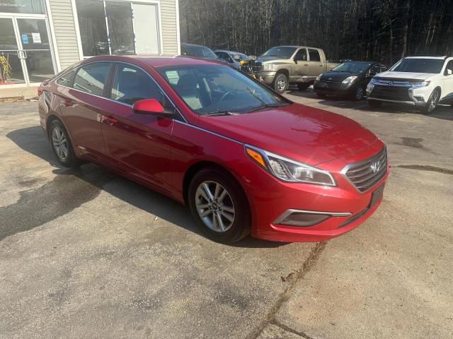 5NPE24AF7HH496889 - 2017 HYUNDAI SONATA SE RED photo 1