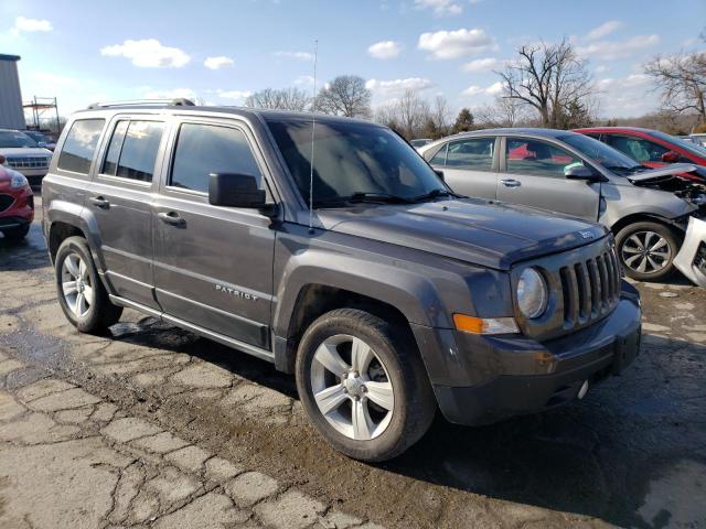 1C4NJPFB2GD612420 - 2016 JEEP PATRIOT LATITUDE GRAY photo 4