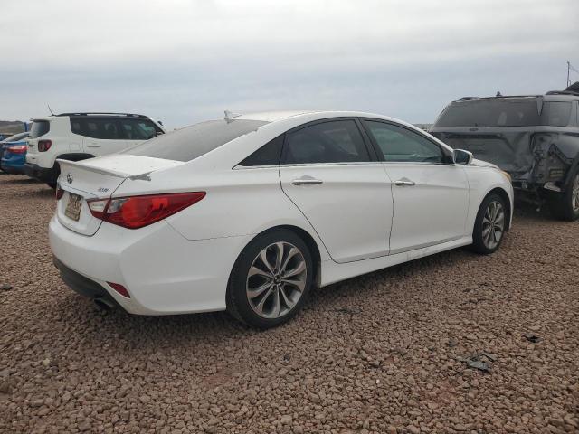 5NPEC4AB8EH862784 - 2014 HYUNDAI SONATA SE WHITE photo 3