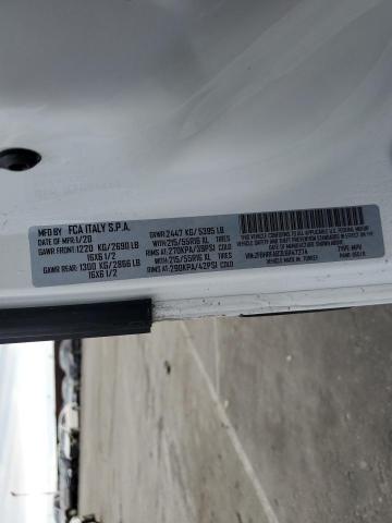 ZFBHRFAB3L6R47274 - 2020 RAM PROMASTER 白色 照片 13