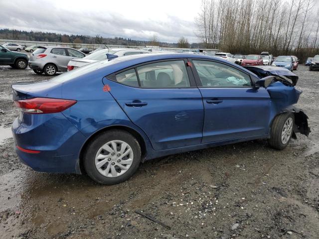 5NPD74LF9JH388208 - 2018 HYUNDAI ELANTRA SE BLUE photo 3