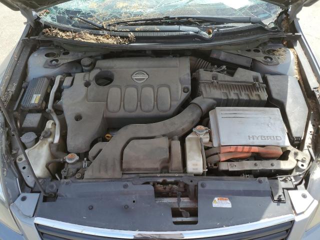 1N4CL21E07C185207 - 2007 NISSAN ALTIMA HYBRID GRAY photo 11