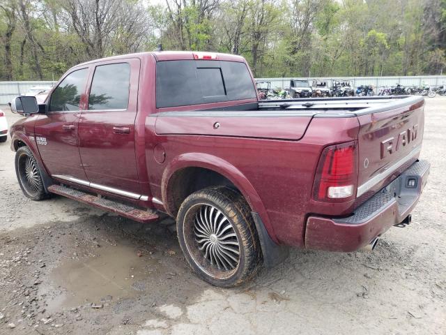 1C6RR7PT7JS170472 - 2018 RAM 1500 LONGHORN MAROON photo 2