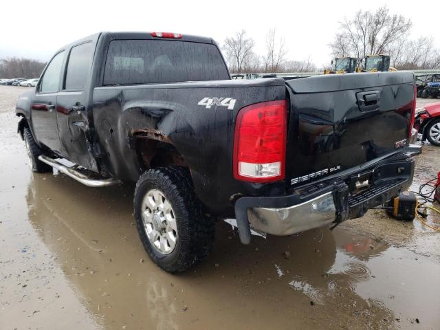 1GT120C86BF206679 - 2011 GMC SIERRA K2500 SLE BLACK photo 2