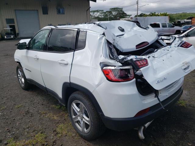 3C4NJDBN3RT595848 - 2024 JEEP COMPASS LATITUDE WHITE photo 2