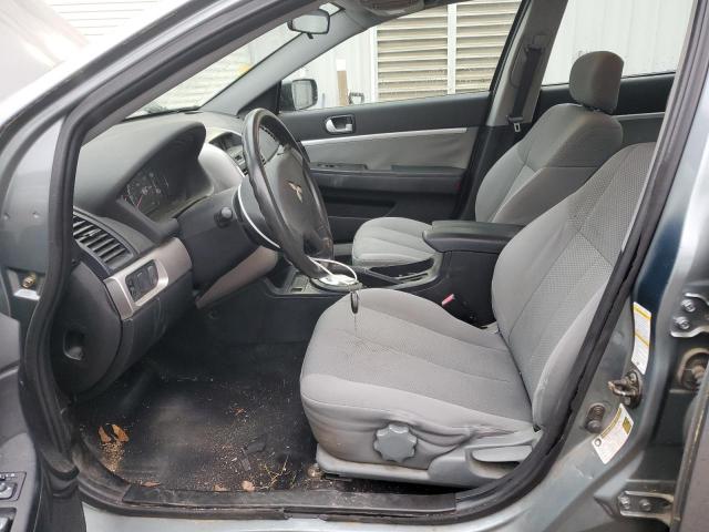 4A3AB36F37E026288 - 2007 MITSUBISHI GALANT ES GRAY photo 7