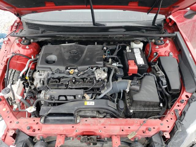 4T1G11AKXMU446605 - 2021 TOYOTA CAMRY SE RED photo 11