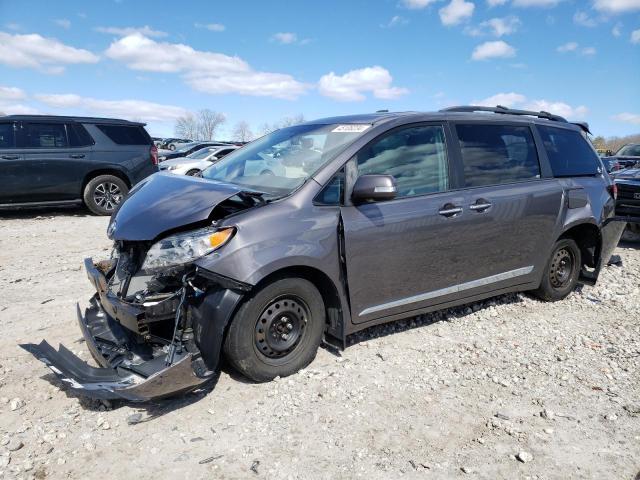 5TDDK3DC9ES084454 - 2014 TOYOTA SIENNA XLE GRAY photo 1