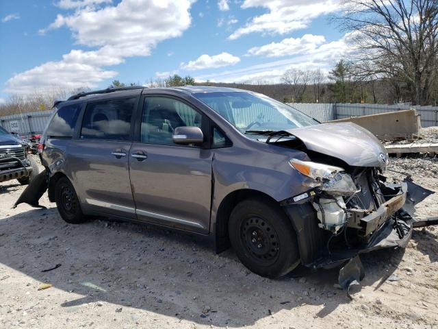 5TDDK3DC9ES084454 - 2014 TOYOTA SIENNA XLE GRAY photo 4