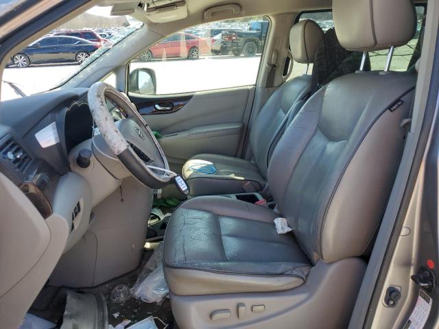 JN8AE2KP4D9066438 - 2013 NISSAN QUEST S SILVER photo 7