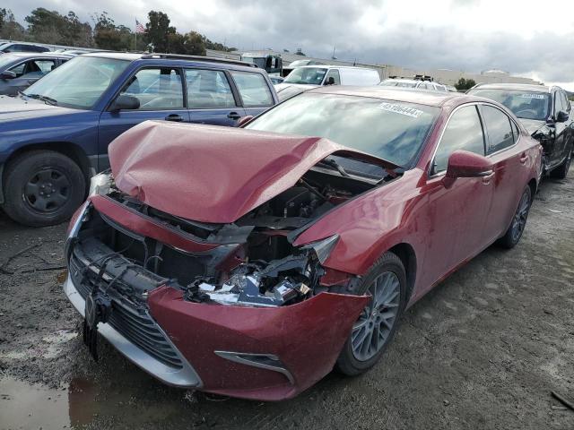 58ABK1GG2JU104693 - 2018 LEXUS ES 350 RED photo 1