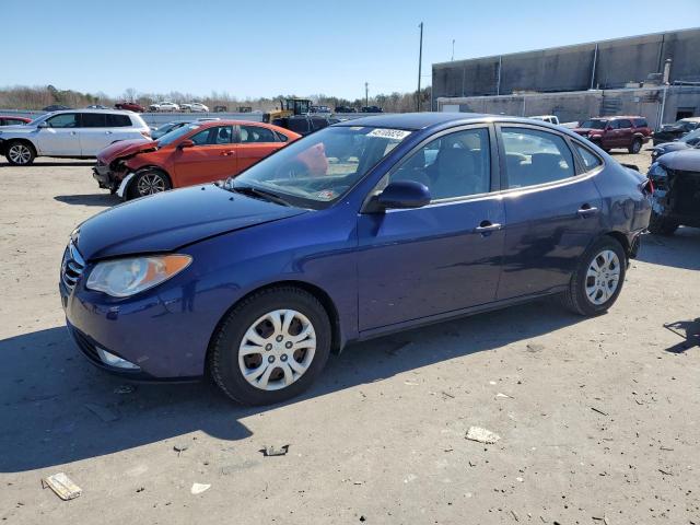 KMHDU4AD2AU109953 - 2010 HYUNDAI ELANTRA BLUE BLUE photo 1