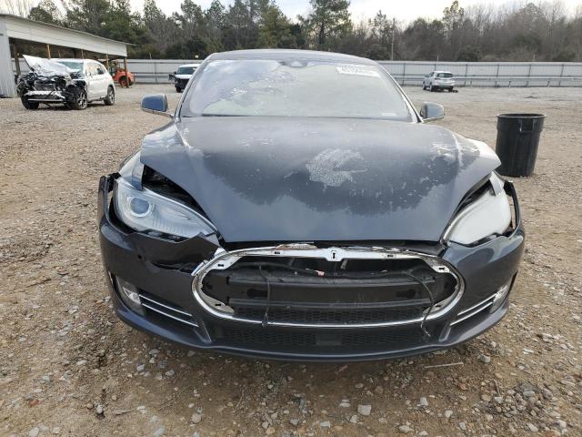 5YJSA1E48FF113079 - 2015 TESLA MODEL S GRAY photo 5