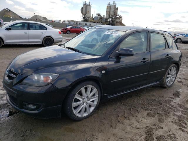 JM1BK34M681165297 - 2008 MAZDA SPEED 3 შავი ფოტო 1