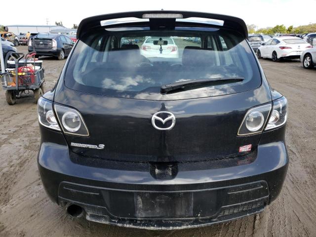 JM1BK34M681165297 - 2008 MAZDA SPEED 3 შავი ფოტო 6