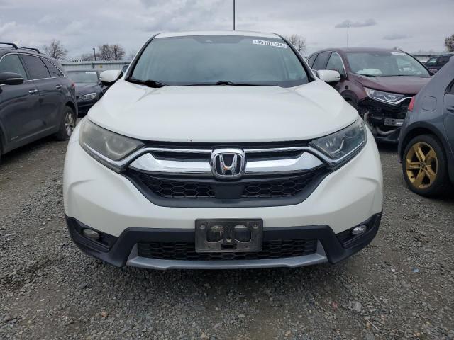 2HKRW2H56JH645077 - 2018 HONDA CR-V EX WHITE photo 5