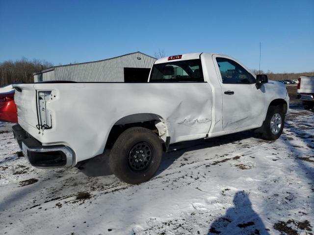 3GCNAAED4NG632992 - 2022 CHEVROLET SILVERADO C1500 WHITE photo 3