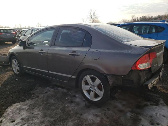 2HGFA15659H012391 - 2009 HONDA CIVIC LX-S Մոխրագույն լուսանկար 2