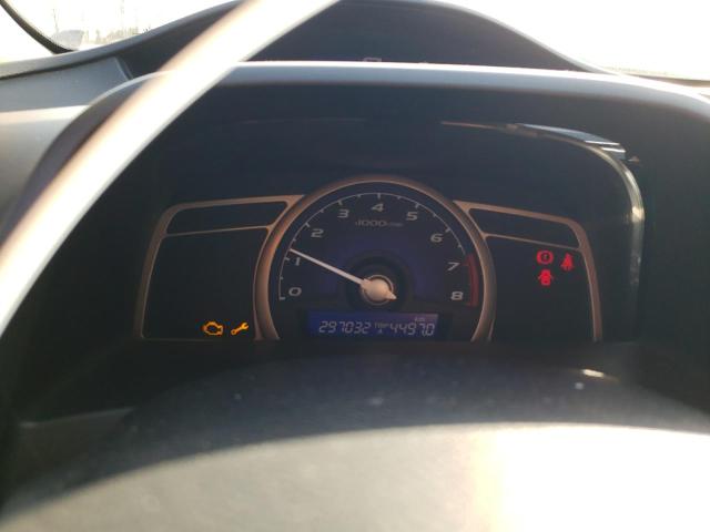 2HGFA15659H012391 - 2009 HONDA CIVIC LX-S Մոխրագույն լուսանկար 9