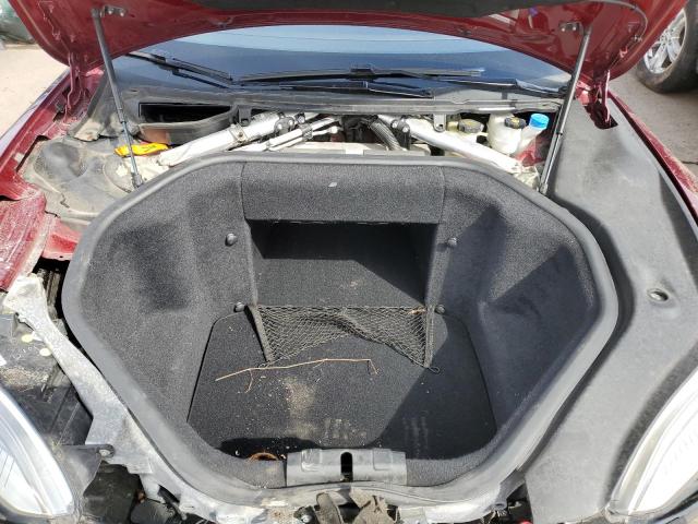 5YJSA1DP0CFS00594 - 2012 TESLA MODEL S Կարմիր լուսանկար 11