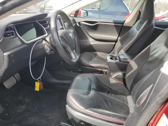 5YJSA1DP0CFS00594 - 2012 TESLA MODEL S Կարմիր լուսանկար 7