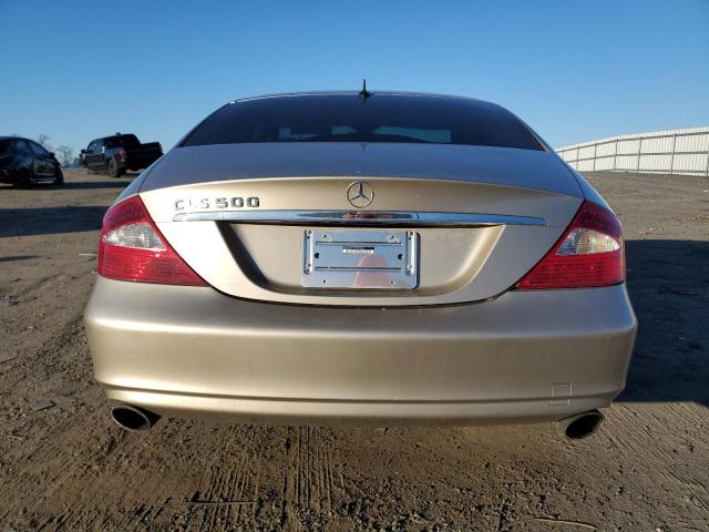 WDDDJ75X16A035944 - 2006 MERCEDES-BENZ CLS 500C BEIGE photo 6