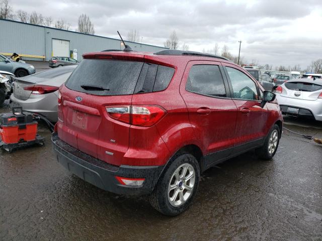 MAJ3P1TE2JC175281 - 2018 FORD ECOSPORT SE RED photo 3