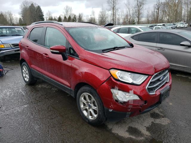 MAJ3P1TE2JC175281 - 2018 FORD ECOSPORT SE RED photo 4