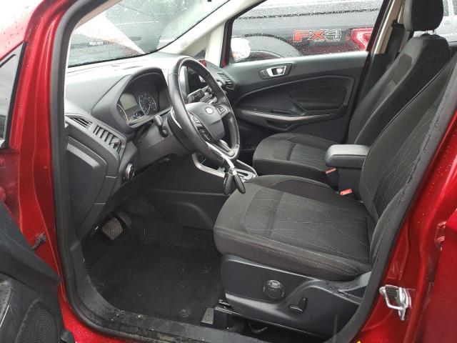 MAJ3P1TE2JC175281 - 2018 FORD ECOSPORT SE RED photo 7