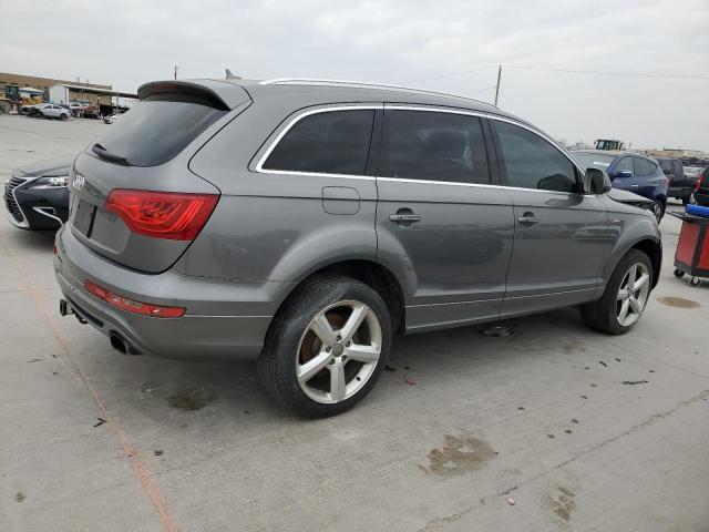 WA1DGAFE2DD005795 - 2013 AUDI Q7 PRESTIGE GRAY photo 3