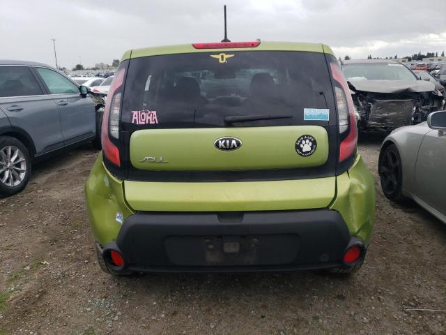 KNDJP3A55E7709050 - 2014 KIA SOUL + GREEN photo 6