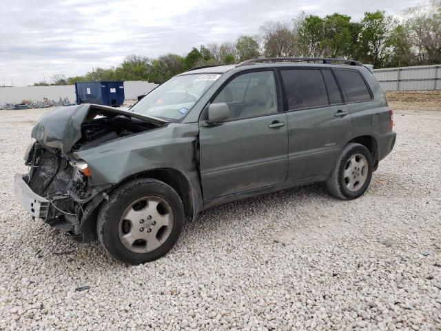 JTEEP21A270202056 - 2007 TOYOTA HIGHLANDER SPORT GREEN photo 1