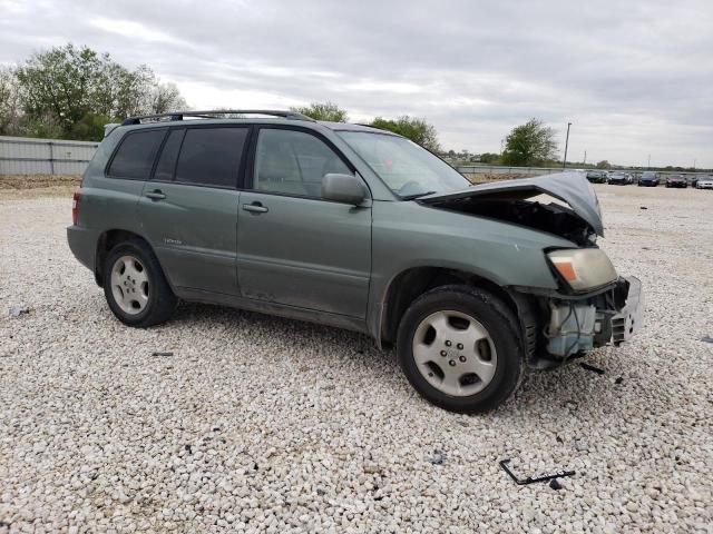 JTEEP21A270202056 - 2007 TOYOTA HIGHLANDER SPORT GREEN photo 4