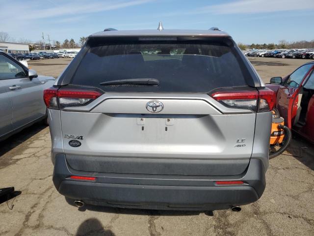 2T3F1RFV0KW006541 - 2019 TOYOTA RAV4 LE SILVER photo 6