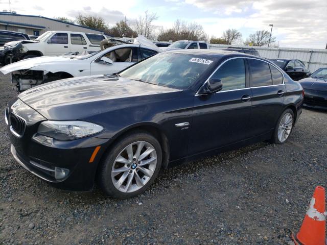 WBAFU7C5XBC869976 - 2011 BMW 535 XI رمادي صورة 1
