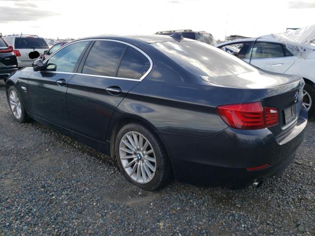 WBAFU7C5XBC869976 - 2011 BMW 535 XI رمادي صورة 2