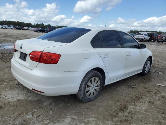 3VW1K7AJ9DM286798 - 2013 VOLKSWAGEN JETTA BASE WHITE photo 3