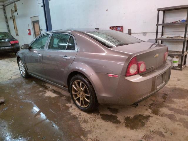 1G1ZE5EB1AF140596 - 2010 CHEVROLET MALIBU LTZ ნაცრისფერი ფოტო 2