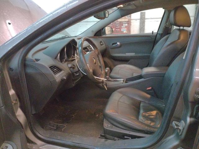 1G1ZE5EB1AF140596 - 2010 CHEVROLET MALIBU LTZ ნაცრისფერი ფოტო 7
