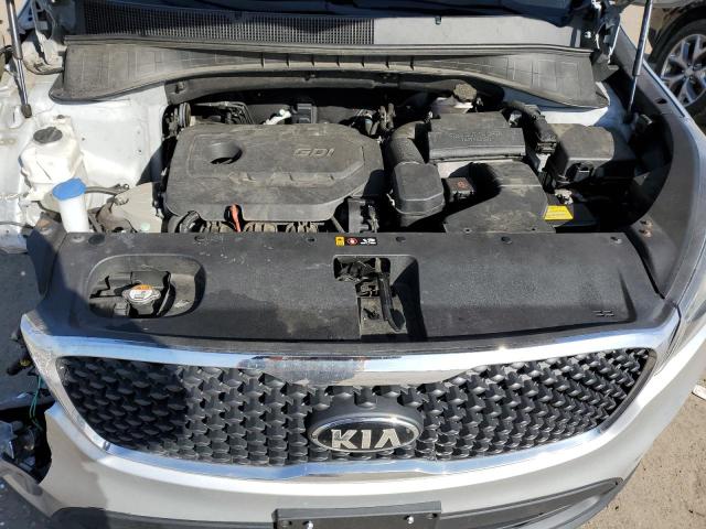 5XYPG4A37GG163680 - 2016 KIA SORENTO LX SILVER photo 11