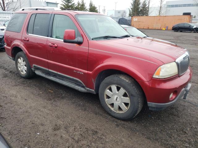 5LMEU68H25ZJ04024 - 2005 LINCOLN AVIATOR 红色 照片 4