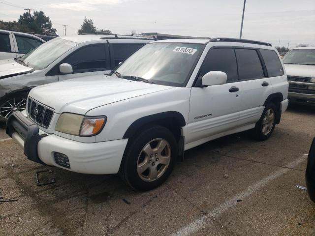 JF1SF65681G701942 - 2001 SUBARU FORESTER S თეთრი ფოტო 1