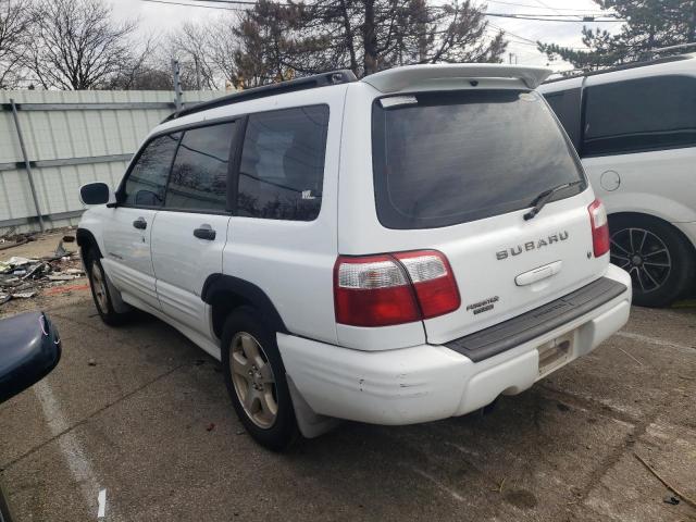 JF1SF65681G701942 - 2001 SUBARU FORESTER S თეთრი ფოტო 2