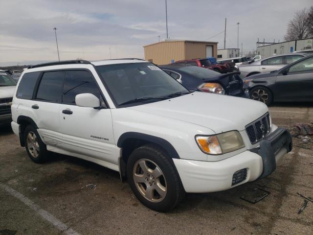 JF1SF65681G701942 - 2001 SUBARU FORESTER S თეთრი ფოტო 4