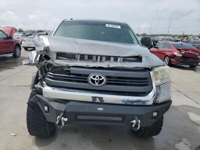 5TFEY5F13EX148394 - 2014 TOYOTA TUNDRA CREWMAX SR5 SILVER photo 5